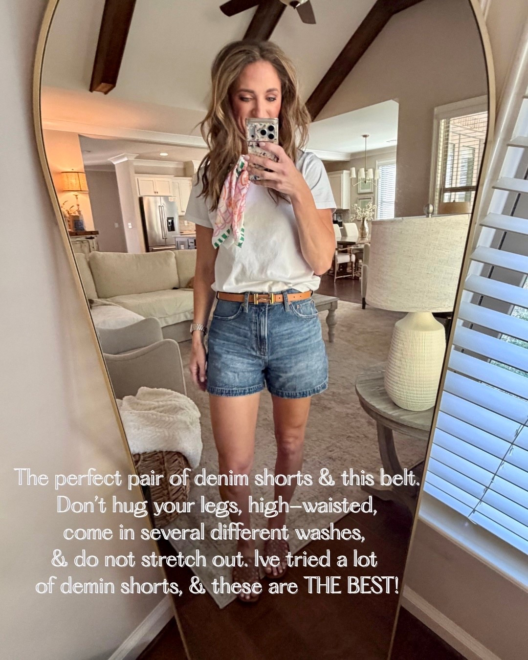 The perfect pair of denim shorts  

#LTKmomlife #LTKSaleAlert #LTKootd