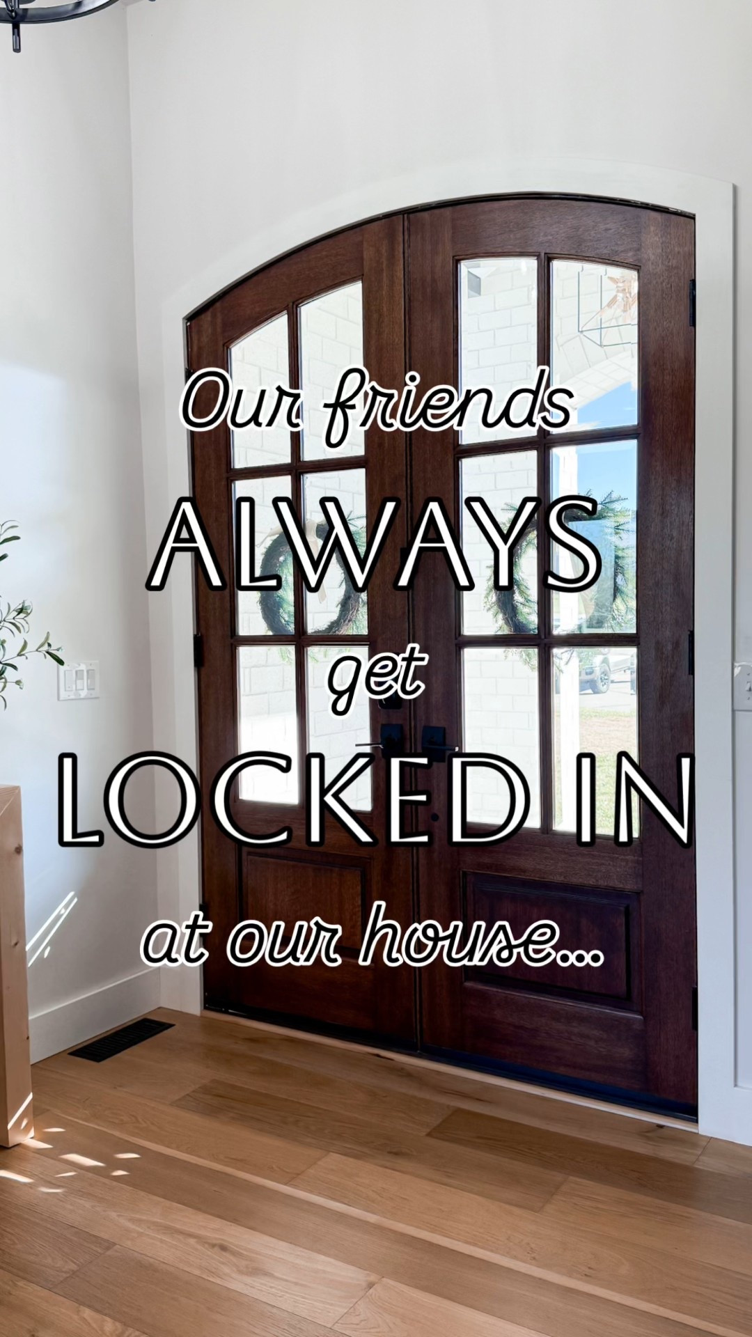 Everyone always gets locked in and cannot figure out how to get out! We added these safety locks up high on our doors right after we moved in to make sure Penelope couldn’t get outside when we did not want her to. 

#homesafety #childlocks #fyp 


#LTKstorytime #LTKmomlife #LTKHome