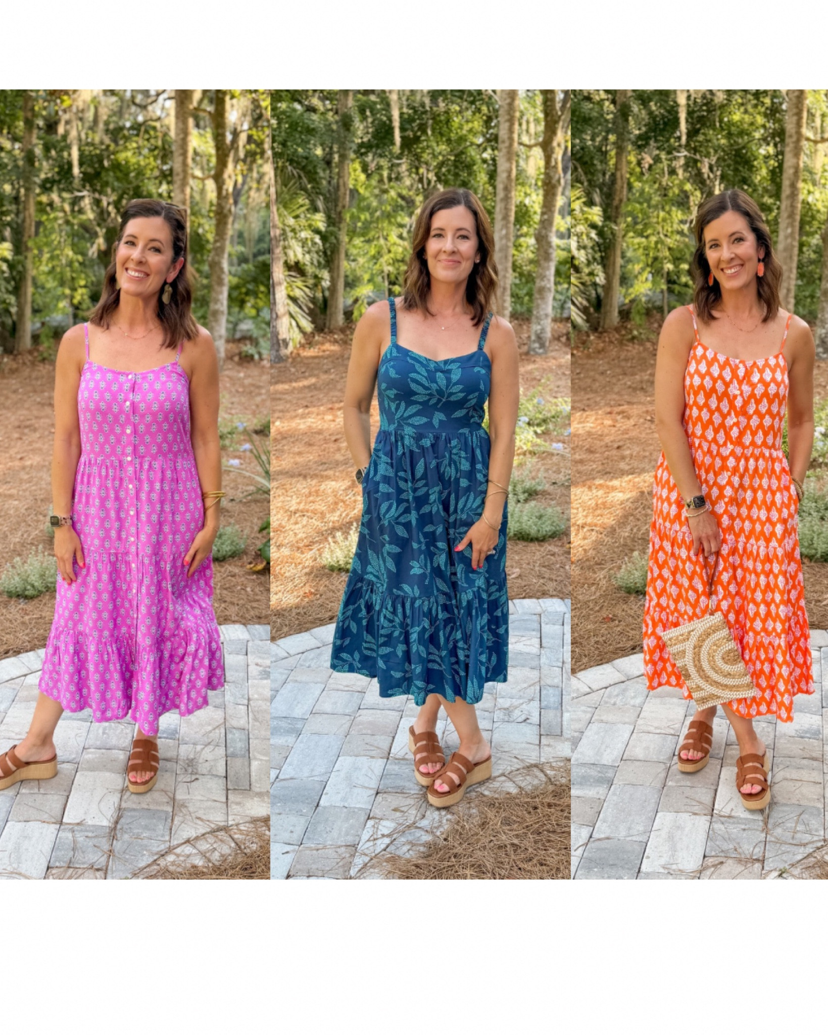 I would much rather wear an easy sun dress in the summer than shorts and these 3 are on sale now! Limited sizes left but so comfortable! Shoes on sale too!

Wearing a size 6

#beachdress #sundress #summeredit #LTKsummeredit 

#LTKStyleTip #LTKSaleAlert #LTKOver40