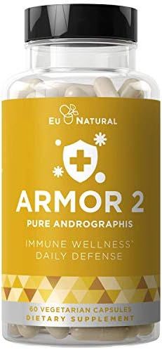 Armor 2 Andrographis Pure 800 Mg – Healthy Immune System Function, Physical Wellness, Potent St... | Amazon (US)