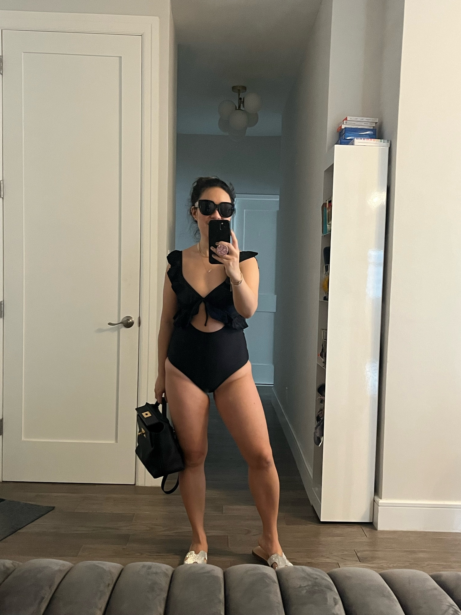 This is 41. Ready for a beach vacation. Amazon find. Amazon swim. I’m wearing a small. Straps adjustable. Thank goodness because the chest fits big on me.

#LTKswim #LTKshoecrush #LTKover40