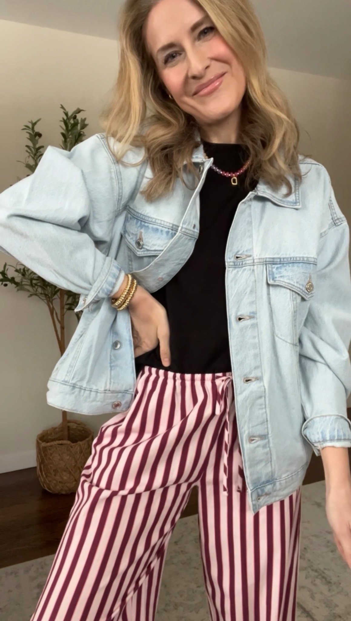 Walmart $12.98 cotton beach pants I’ll be wearing beyond the beach! I sized up one to a medium. #walmartfashion 