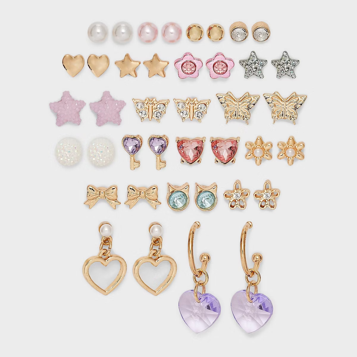 Girls' 20pk Earring Set - Cat & Jack™ | Target