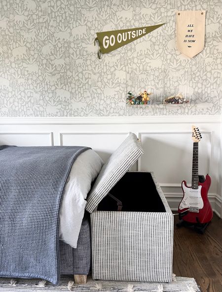 This target upholstered storage ottoman is also back in stock in a few colors! Greta for storage at the foot of a bed, in a living room, or playroom. 

#LTKFamily #LTKHome #LTKKids