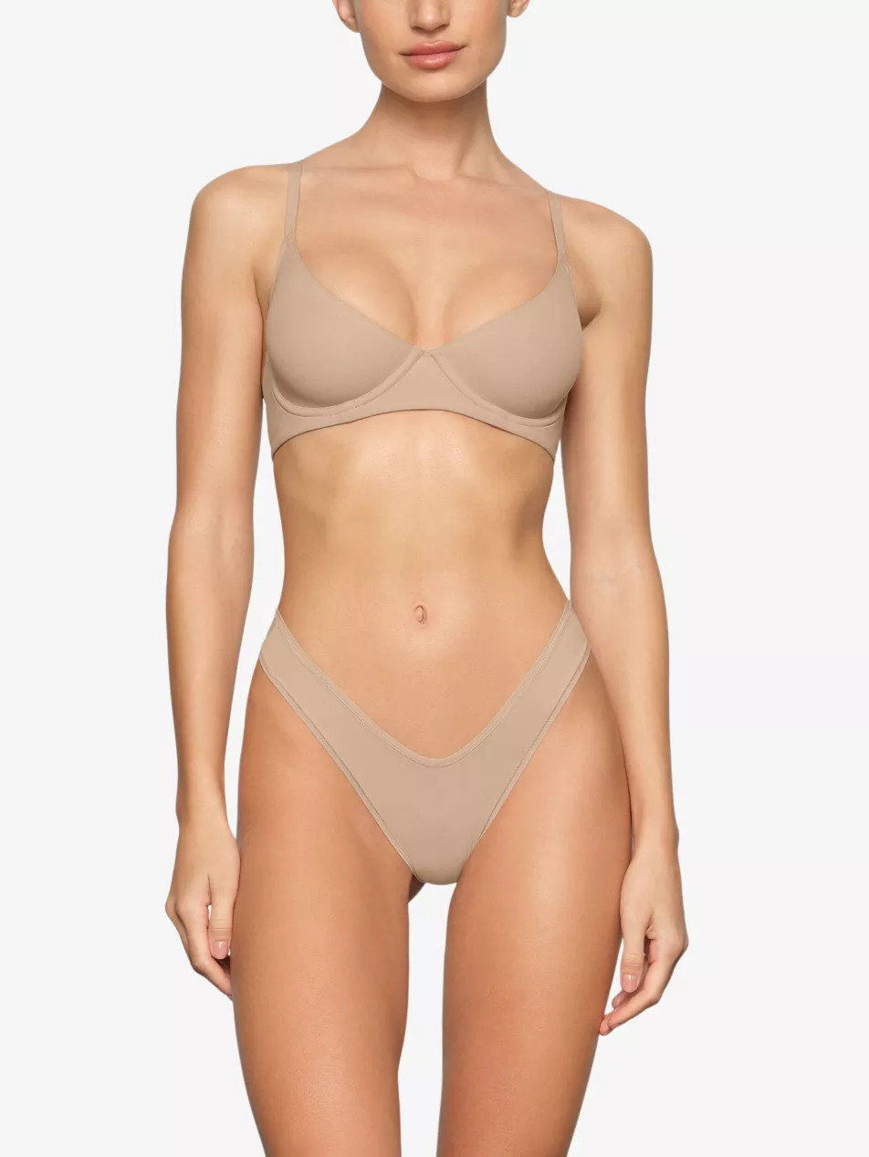 Fits Everybody unlined stretch-woven bra | Selfridges