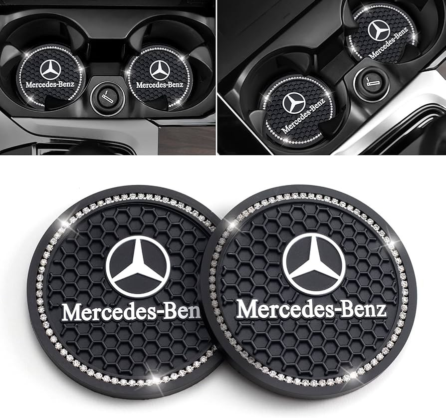 MIGUOER Car Cup Holder Coaster Compatible with Mercedes Benz A-Class C-Class CLA CLS AMG GLC GLE ... | Amazon (US)