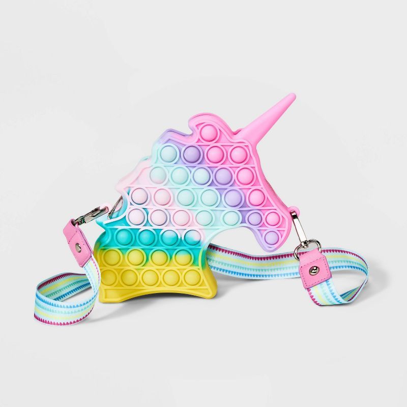 Girls' Unicorn Pop It Crossbody Bag - Cat & Jack™ | Target