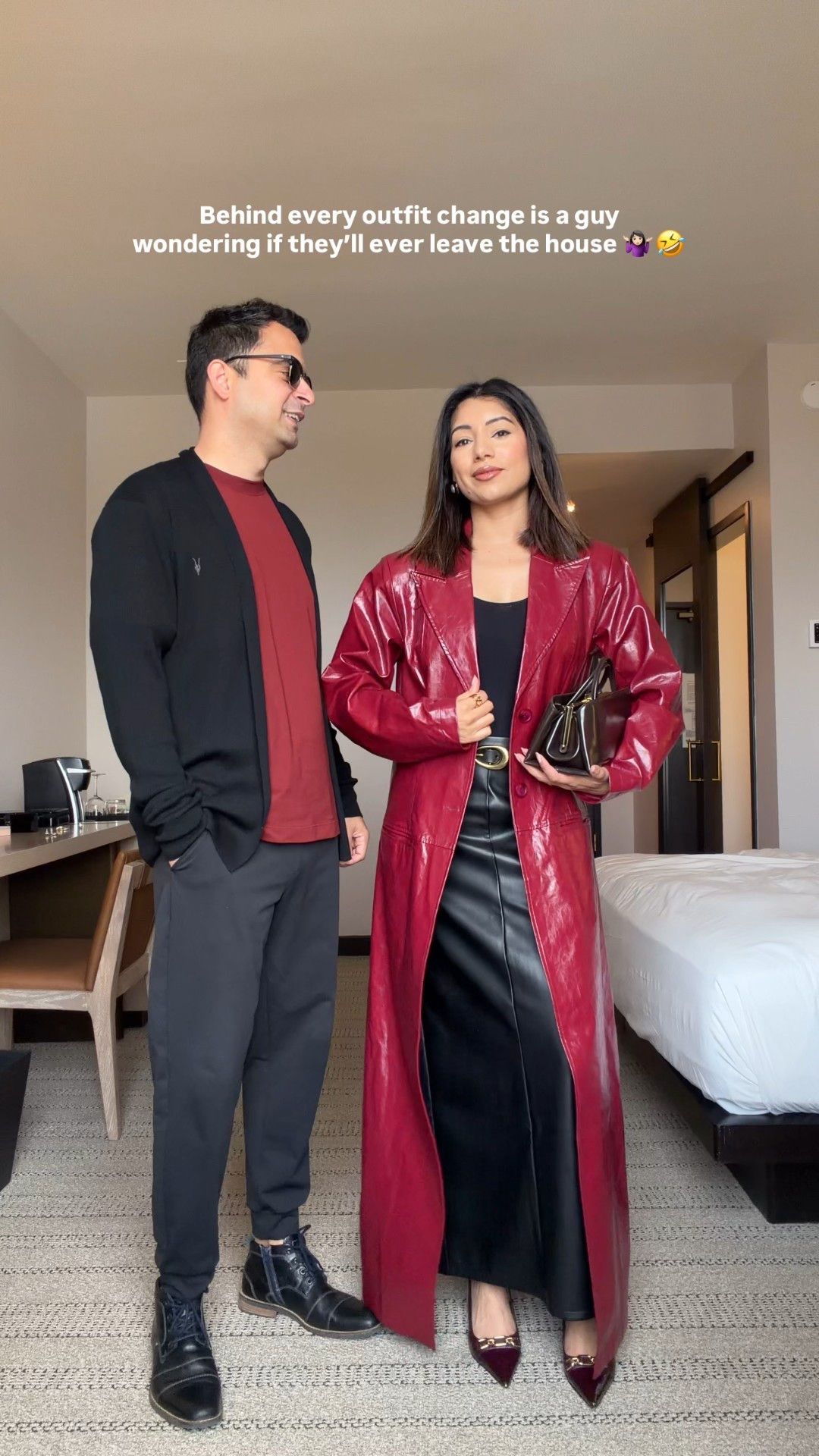 Couple winter fashion