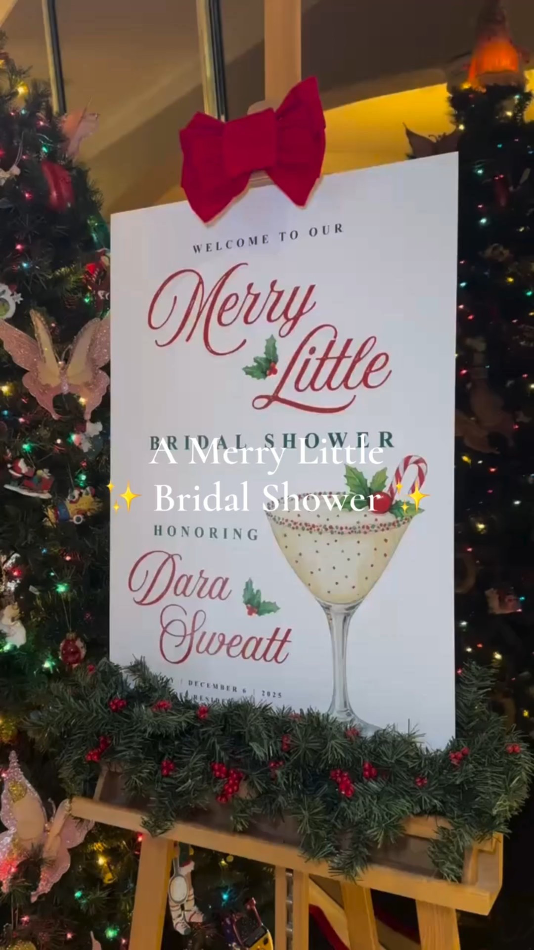 A Merry Little Bridal Shower!

The bridal shower of my dreams ❤️🎄✨💍 

#LTKSeasonal #LTKHoliday #LTKWedding