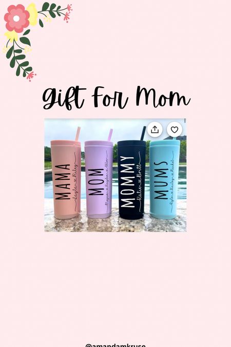 Mother’s Day gift 
Gift for mom
Tumblr 
Personalized gift 
Customized gift 

#LTKGiftGuide #LTKfindsunder50