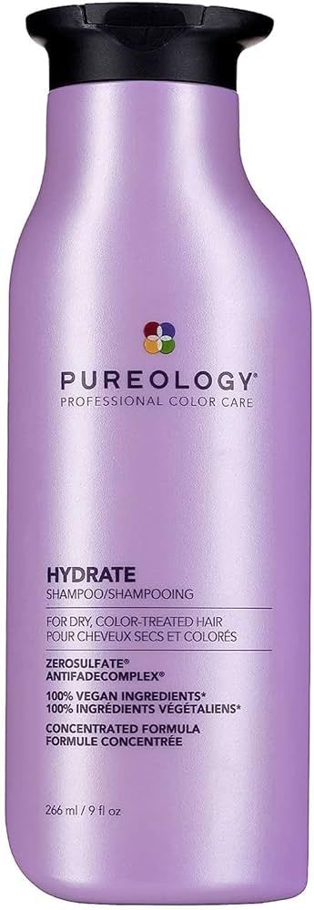 Pureology Hydrate Moisturizing Shampoo | Softens and Deeply Hydrates Dry Hair | For Medium to Thi... | Amazon (US)