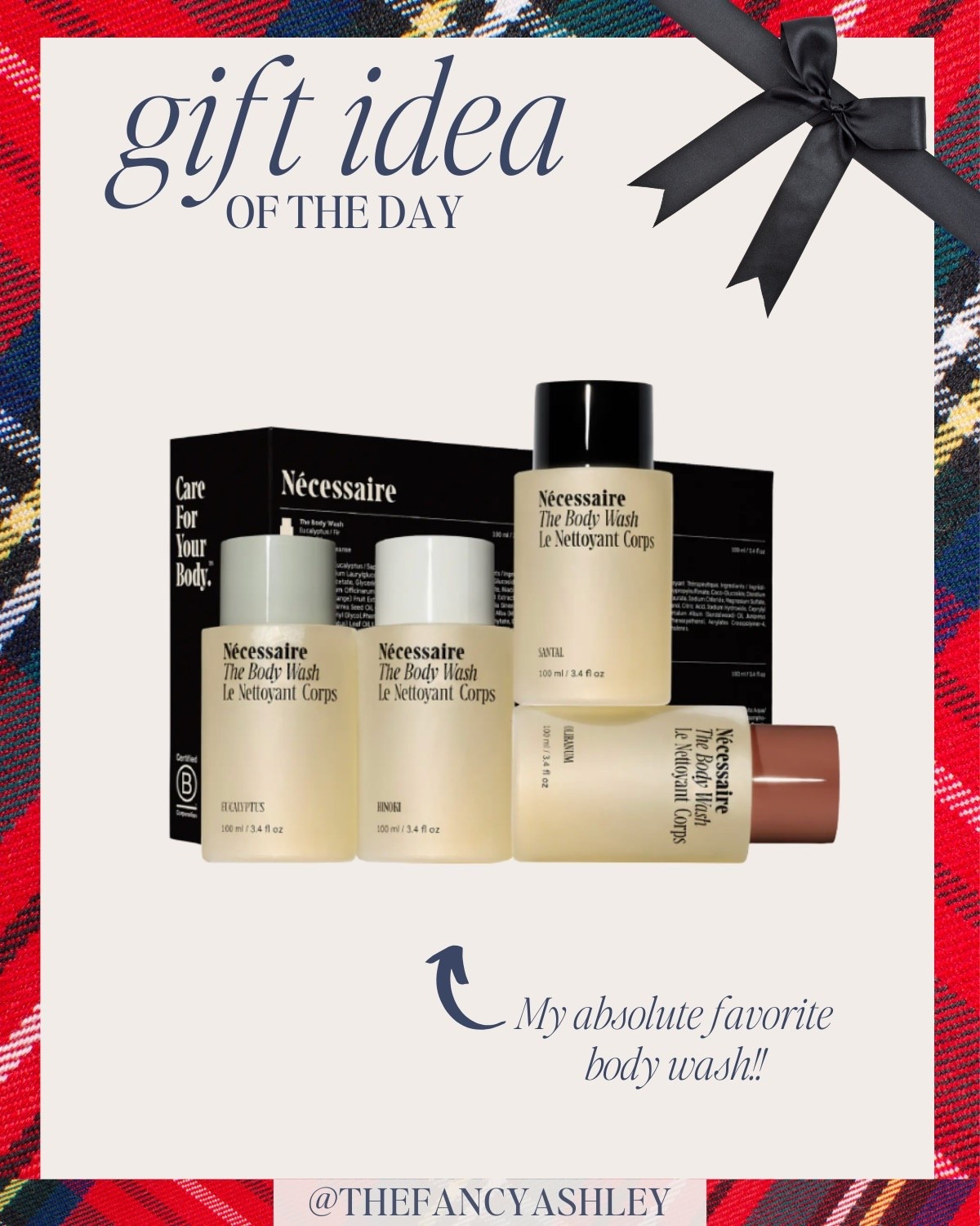 Gift idea of the day - Nécessaire Body Wash Collection Set, under $50! My absolute favorite body wash with four different fragrances. Perfect gift for her - mom, sister, bestie, teen, or treat yourself! So good! 


#LTKGiftGuide #LTKHoliday #LTKFindsUnder50