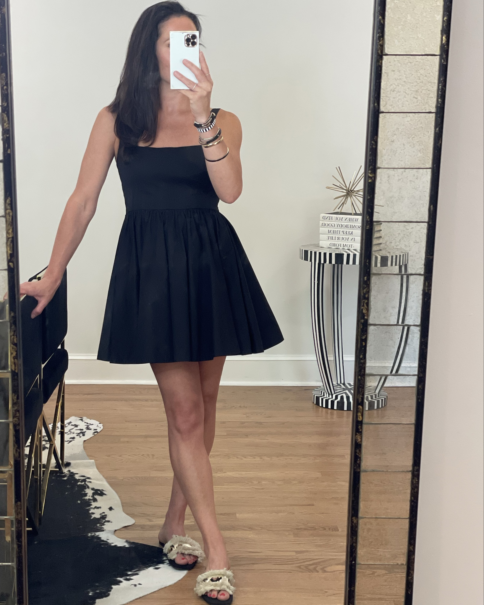 Found the cutest little black dress from Dillards - styled her casual for day and dressier for night! Always love a piece this versatile 🤌🏽

—-oh, and she’s on sale! 

#LTKSaleAlert #LTKStyleTip