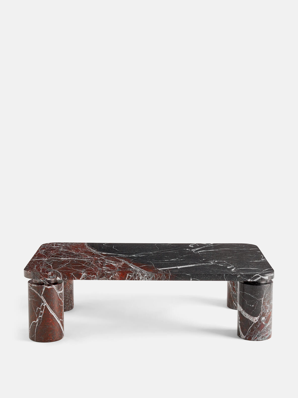 Carter Coffee Table, Rosso Levanto Marble | Soho Home Ltd