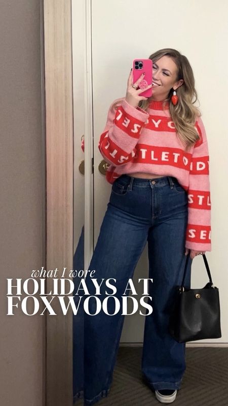 What I wore holidays at Foxwoods 

Holiday outfits / holiday party outfit / Christmas outfits / tree lighting / NYE outfit / midsize fashion / size 10 style / Holiday style / midsize ootd 

#LTKmidsize #LTKstyletip #LTKHoliday