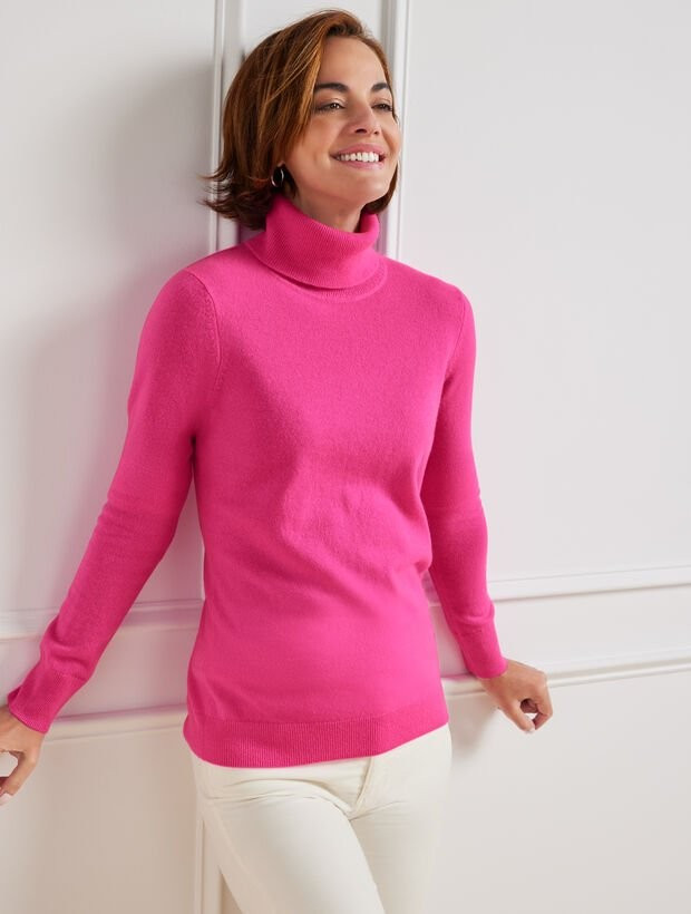 Cashmere Turtleneck Sweater | Talbots