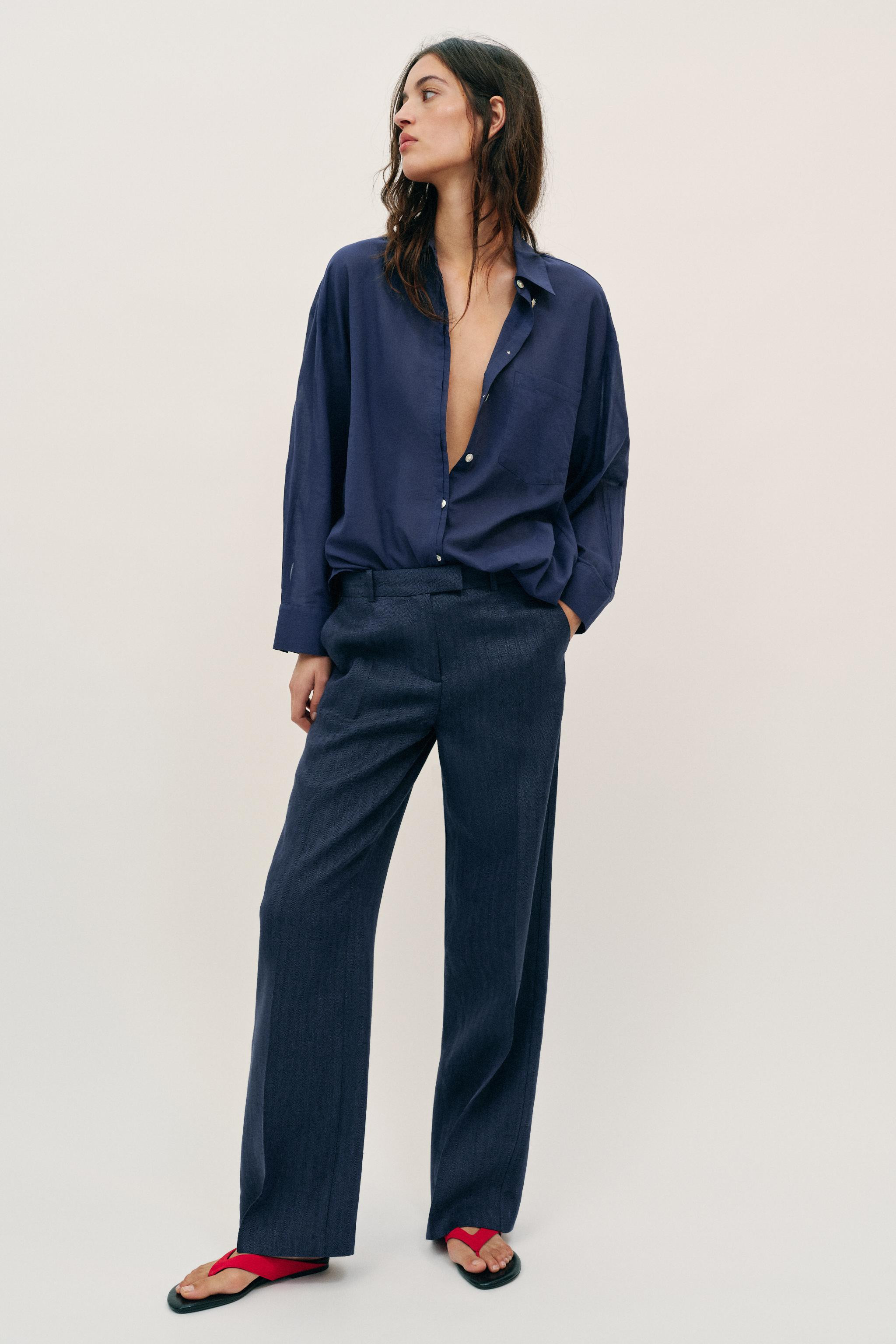 OVERSIZED COTTON SHIRT | Zara US