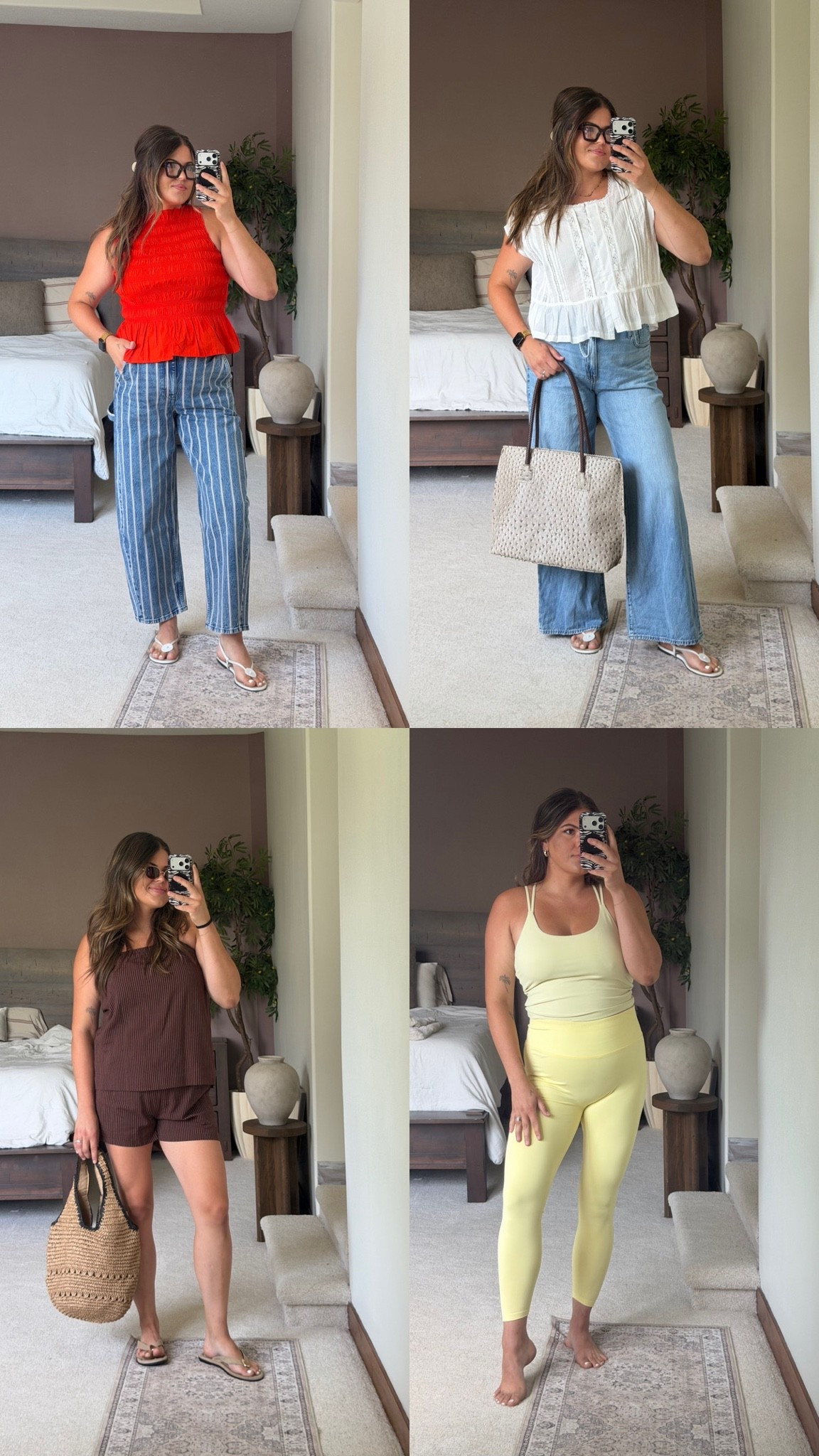 Recent outfits 

Midsize, size 12, size 14, mom style, curvy outfit, thick tummy approved @Walmart @Fabletics @Madewell @jcrew