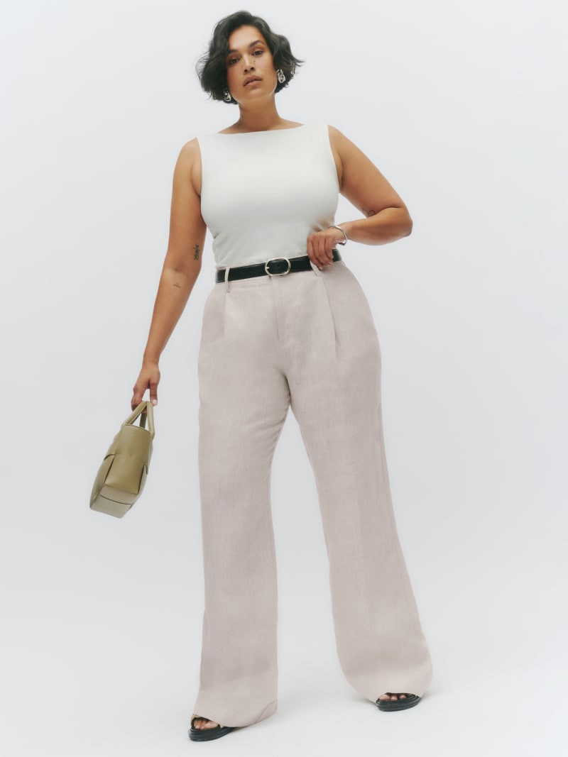 Alex Linen Pant Es | Reformation (Global)