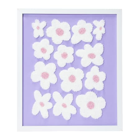 Framed Tufted Wall Art 12.2in x 14.33in | Five Below