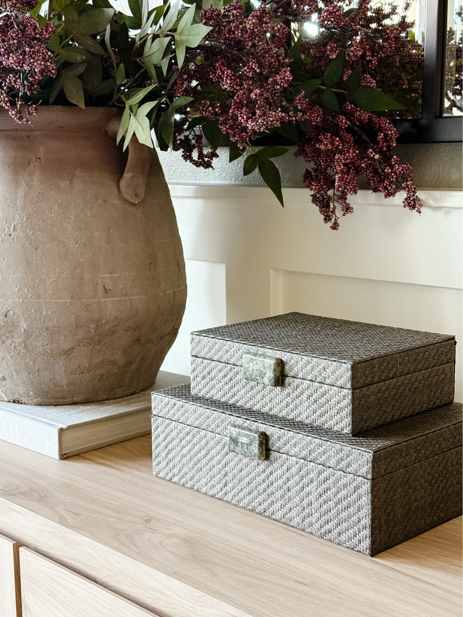 @target #ad #sponsored. These woven boxes are gorgeous!  They are so versatile!  Use them on a console table, coffee table, or on shelves!  The color is 👌

#LTKHome