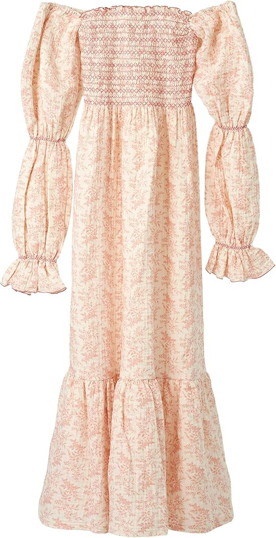 NOTHING FITS BUT Women’s Soft Cotton Muslin Dress, Everyday Stretchable Haru Maternity Gown, Id... | Amazon (US)