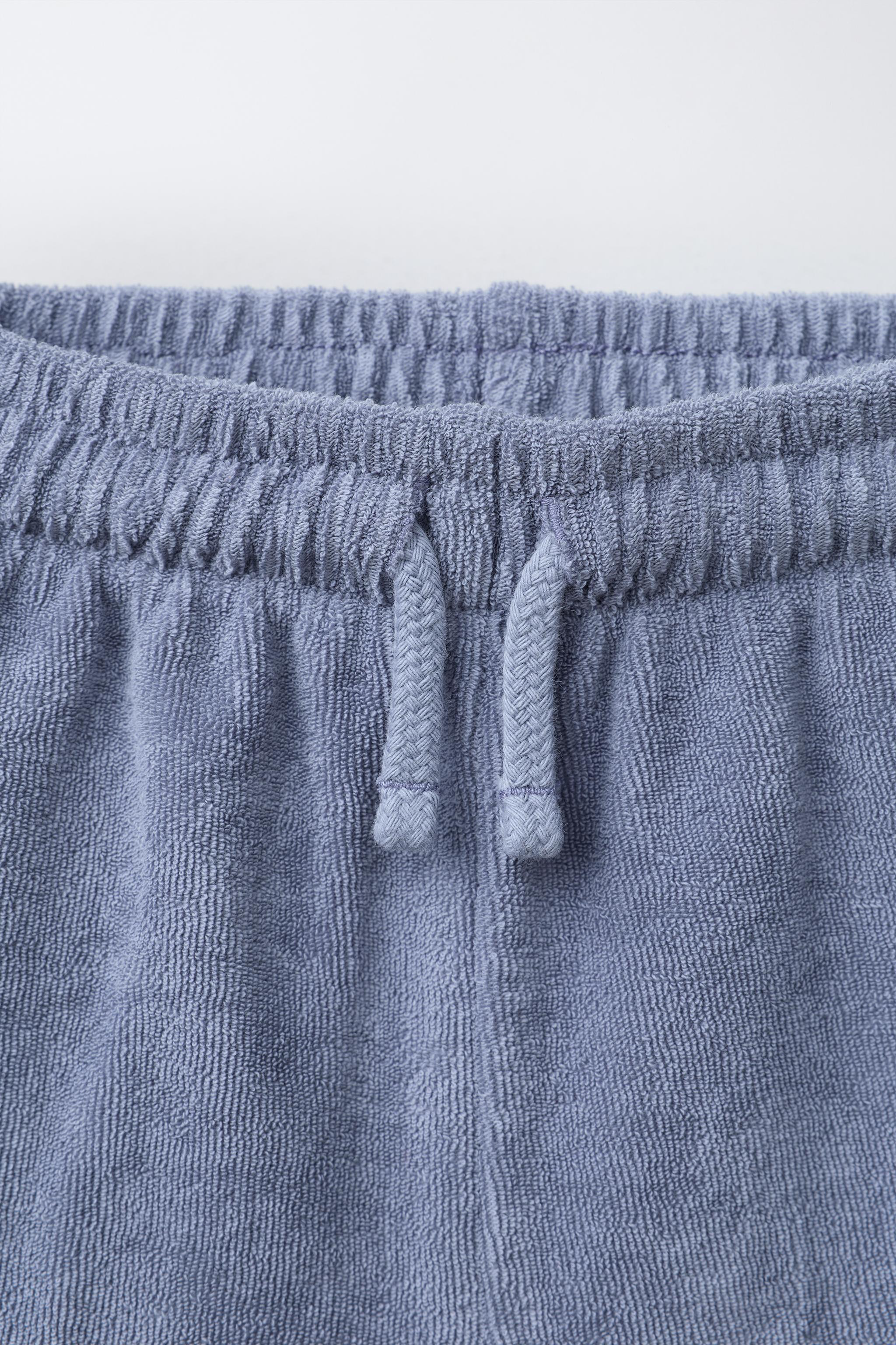 TOWELLING POLO SHIRT AND BERMUDA SHORTS SET | Zara UK