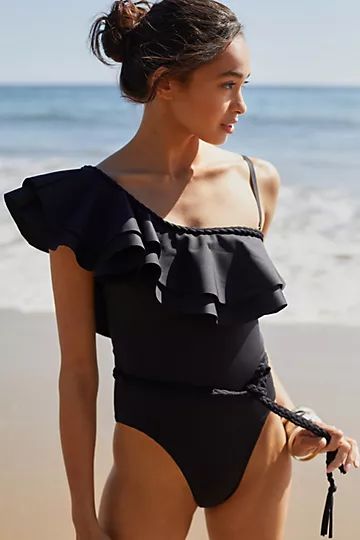Boamar Ginger Ruffled One-Piece Swimsuit | Anthropologie (US)