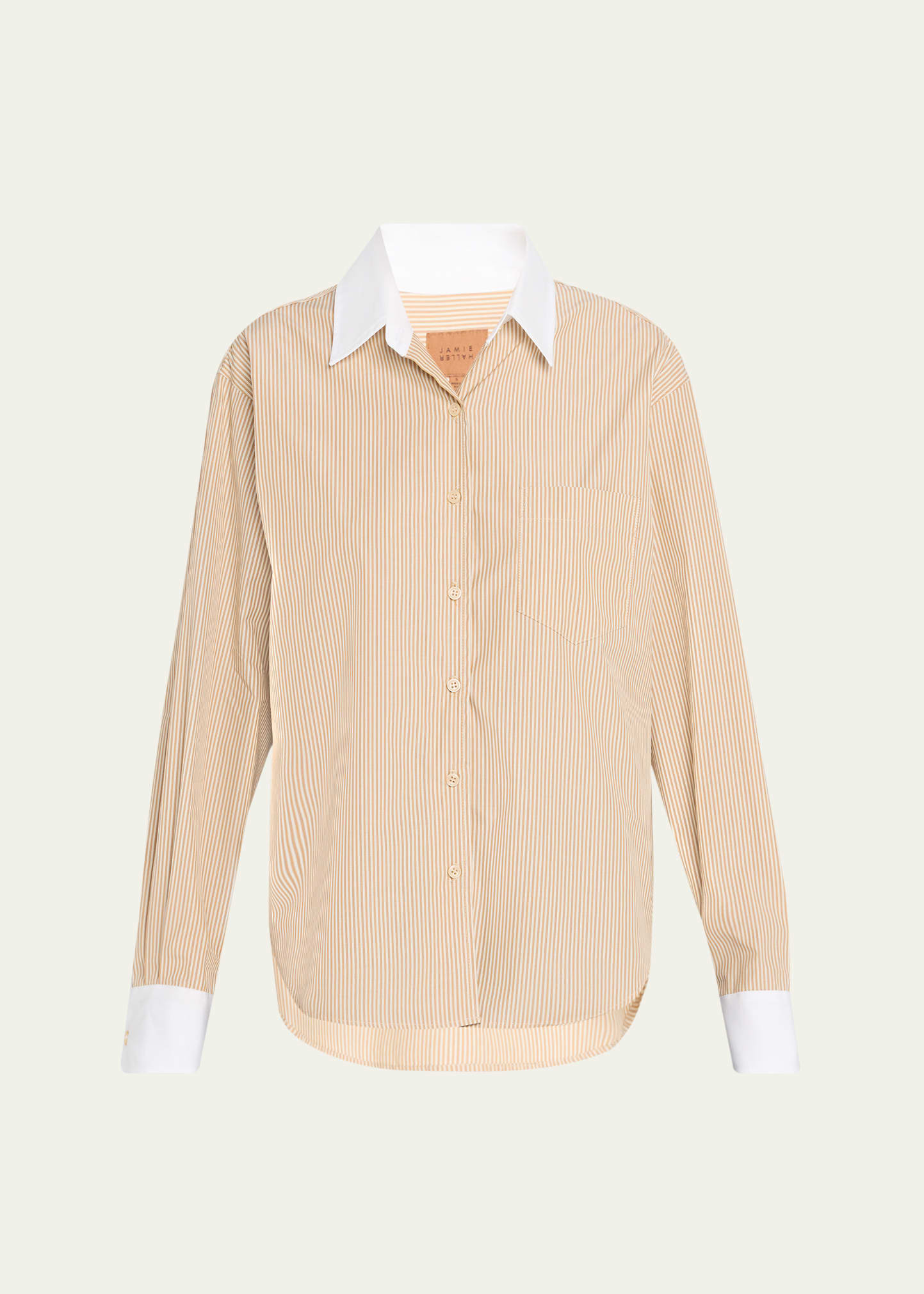 Jamie Haller The Tipped Weekend Cotton Shirt | Bergdorf Goodman