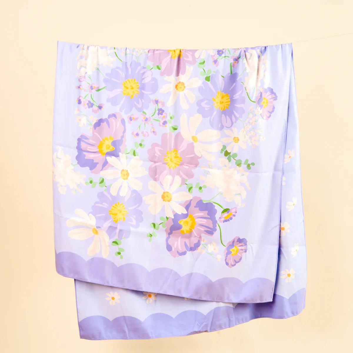 The Darling Effect - Bouquet Beauty Purple XL Quick-Dry Beach Towel | Persnickety
