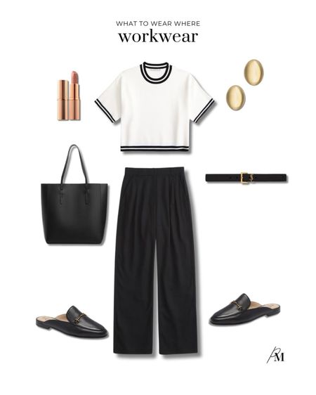 Summer workwear outfit idea. I love these Abercrombie pants and top. Pair them with a black loafer and tote to compete the look. 

#LTKStyleTip #LTKWorkwear #LTKSeasonal