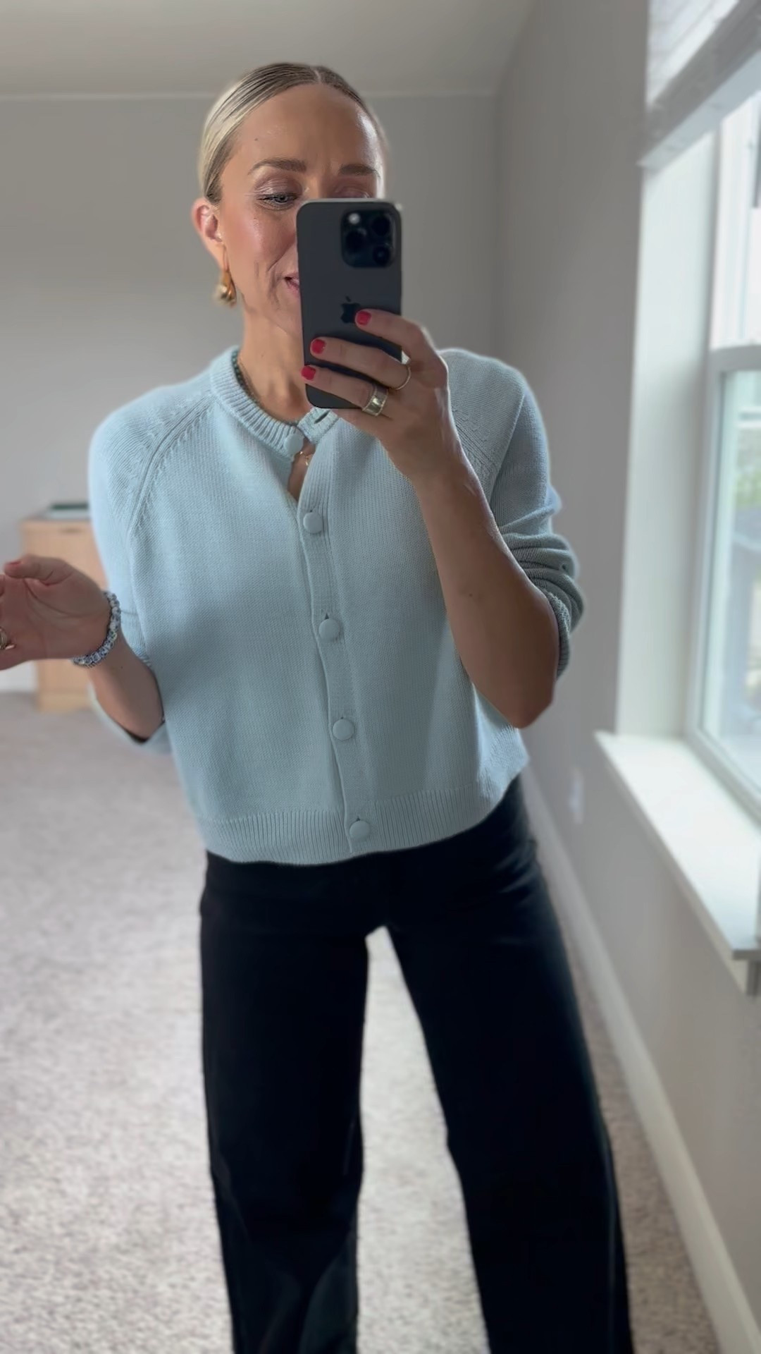 Back to school teacher outfit! Evening is true to size. 

