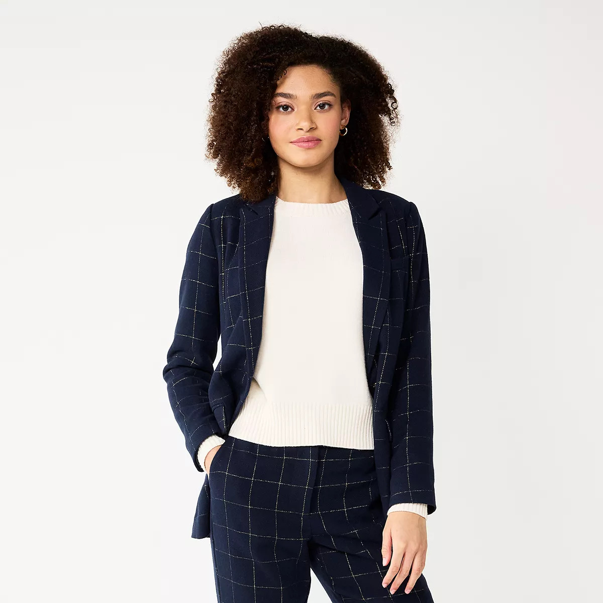 Women's DRAPER JAMES RSVP™ Plaid Blazer | Kohl's
