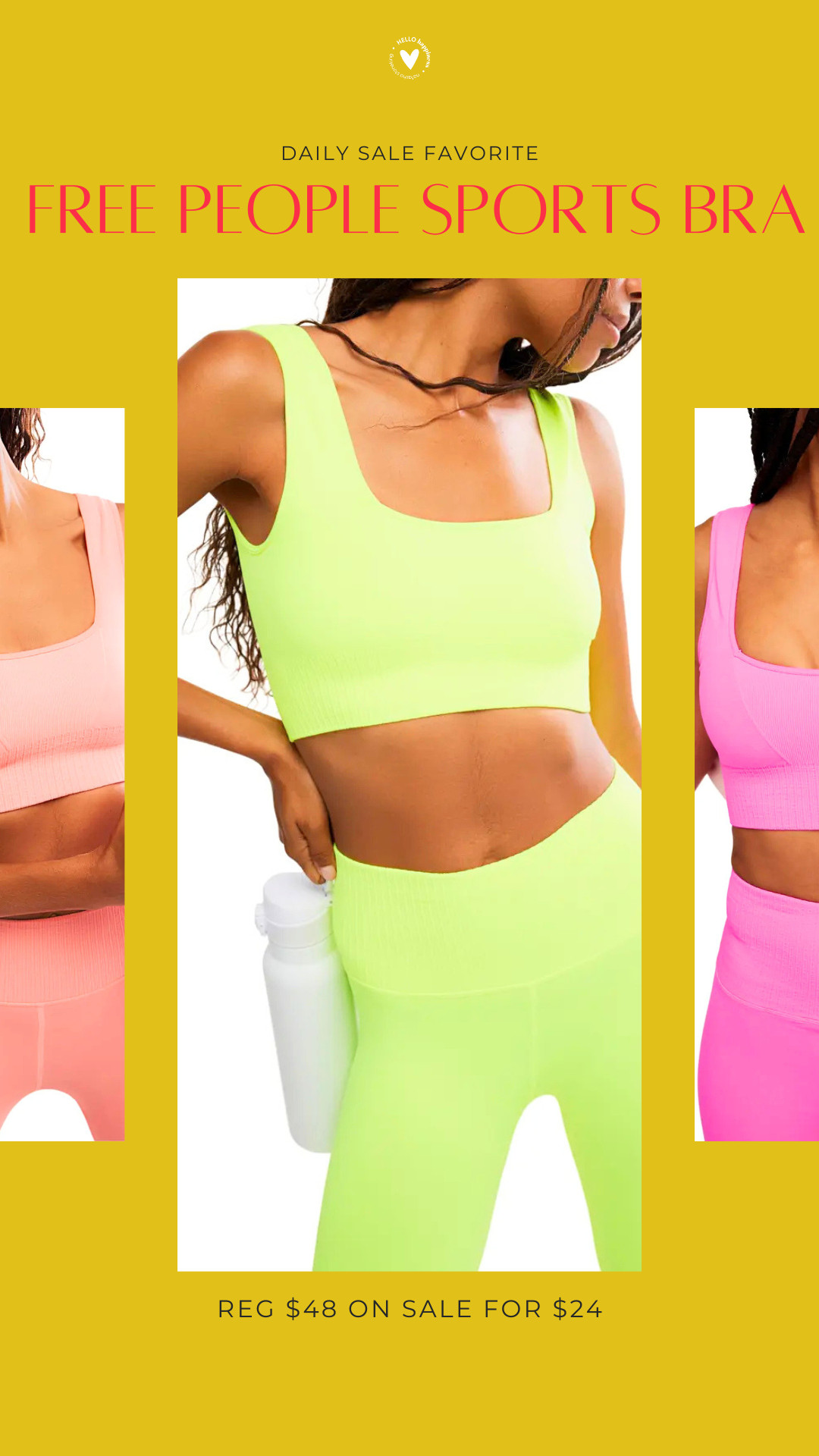 Free People sports bra on sale 💖🙌 

Snag this comfy + cute staple while it’s discounted—perfect for workouts or everyday wear! 

 #LTKActive #LTKSaleAlert