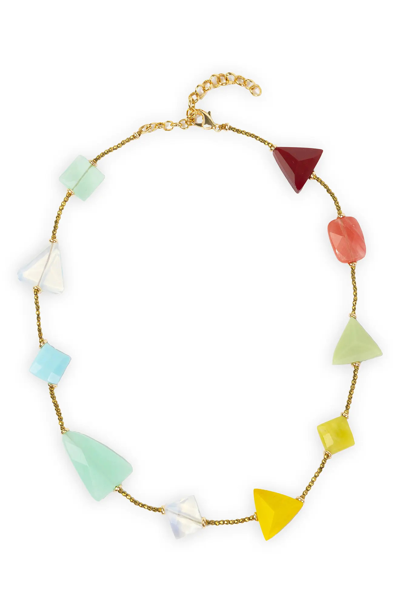 Colorblock Stone Necklace (Women) | Nordstromrack | Nordstrom Rack