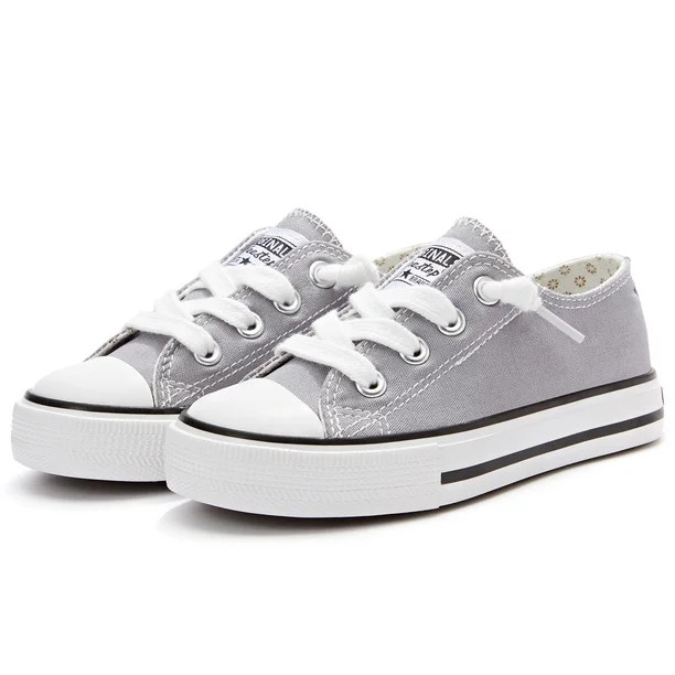 Weestep Girls Boys Toddler Little Kid Classic Elastic and Lace Slip on Sneakers - Walmart.com | Walmart (US)
