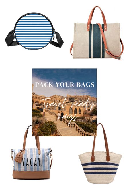 Need a new stylish bag for your trip? Look no further. These bags here are beautiful and at great price points for you as well!

Style Tip:
Want to look chic? Wear a monochromatic outfit and add interest by sporting a striped bag and pair of sunnies😎

#bag #travelbag #handbag #purse #travelduffle #crossbody #crossbodybag

#LTKTravel #LTKSaleAlert #LTKFamily