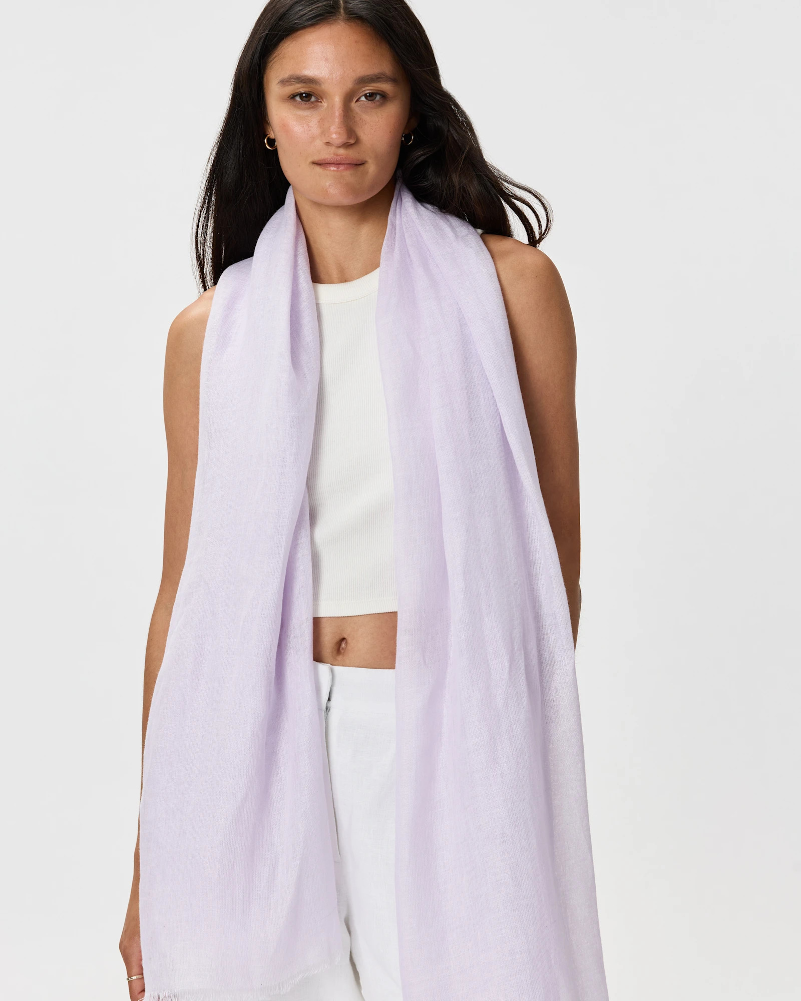 100% European Linen Scarf | Quince