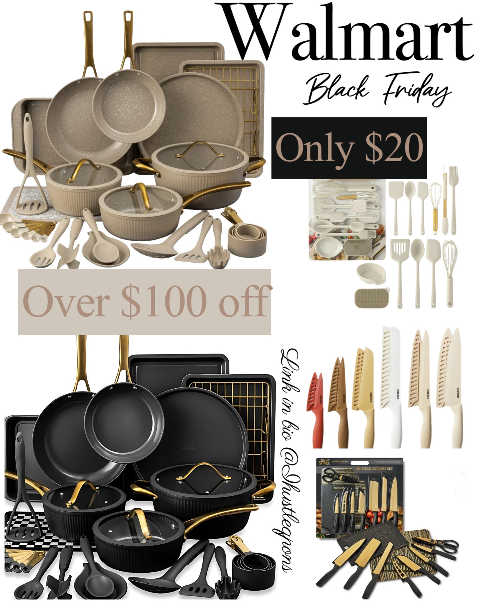 Walmart Black Friday live! Love this Thyme and Table cookware set along with the knives and cooking utensils.


#LTKSeasonal #LTKGiftGuide #LTKHoliday