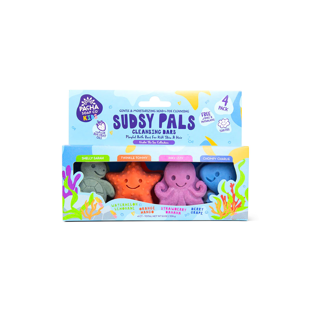 Sudsy Pals Cleansing Bars | Pacha Soap Co.