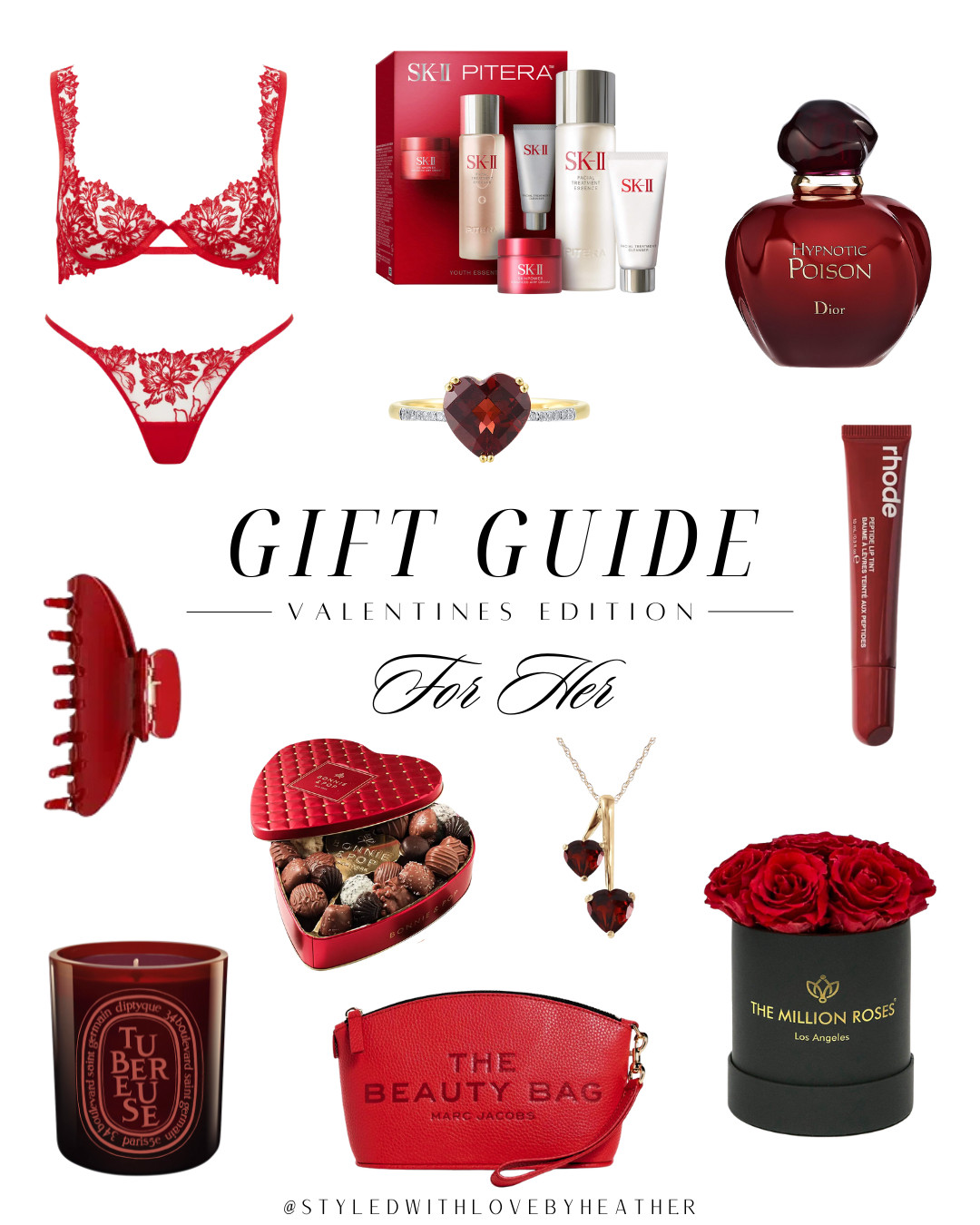 STOP scrolling — Valentine’s Day gifts for her, Red Edition ❤️🔥
A bold, romantic edit featuring SK-II skincare, Dior Hypnotic Poison perfume, Diptyque candle, Rhode peptide lip, Marc Jacobs beauty bag, luxe jewelry, Valentine’s chocolates, and timeless red accessories — elevated, intentional, and never last-minute.

💋 Shop all the red Valentine’s Day gift ideas for her linked here on LTK
❤️ Save for later & share with your Valentine
 

#LTKselfcare #LTKBeauty #LTKValentine