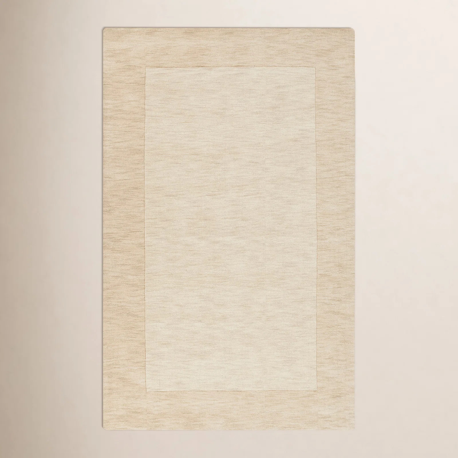 Dolma Handmade Wool Beige/Cream Rug | Birch Lane