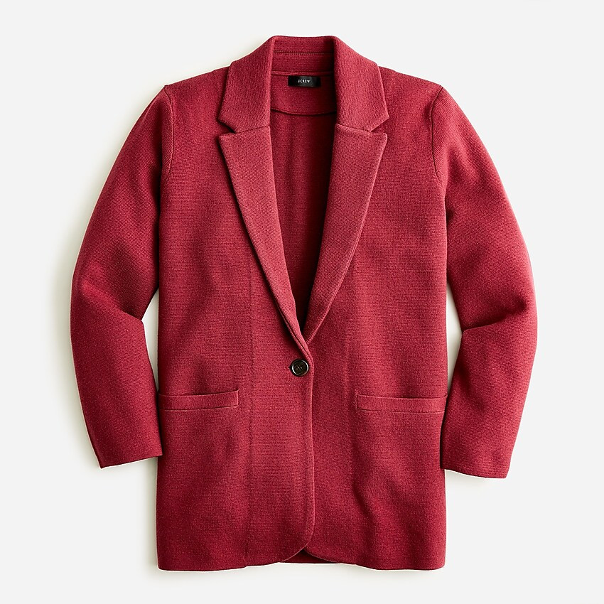 Cecile relaxed sweater-blazer | J. Crew US