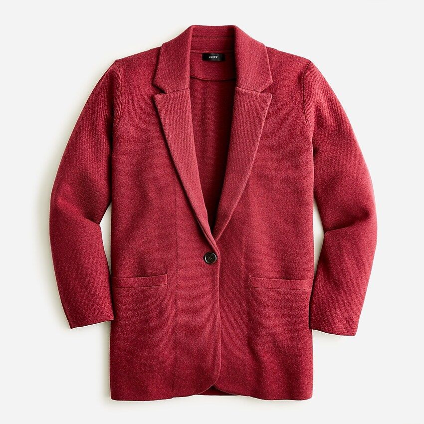 Cecile relaxed sweater-blazer | J.Crew US