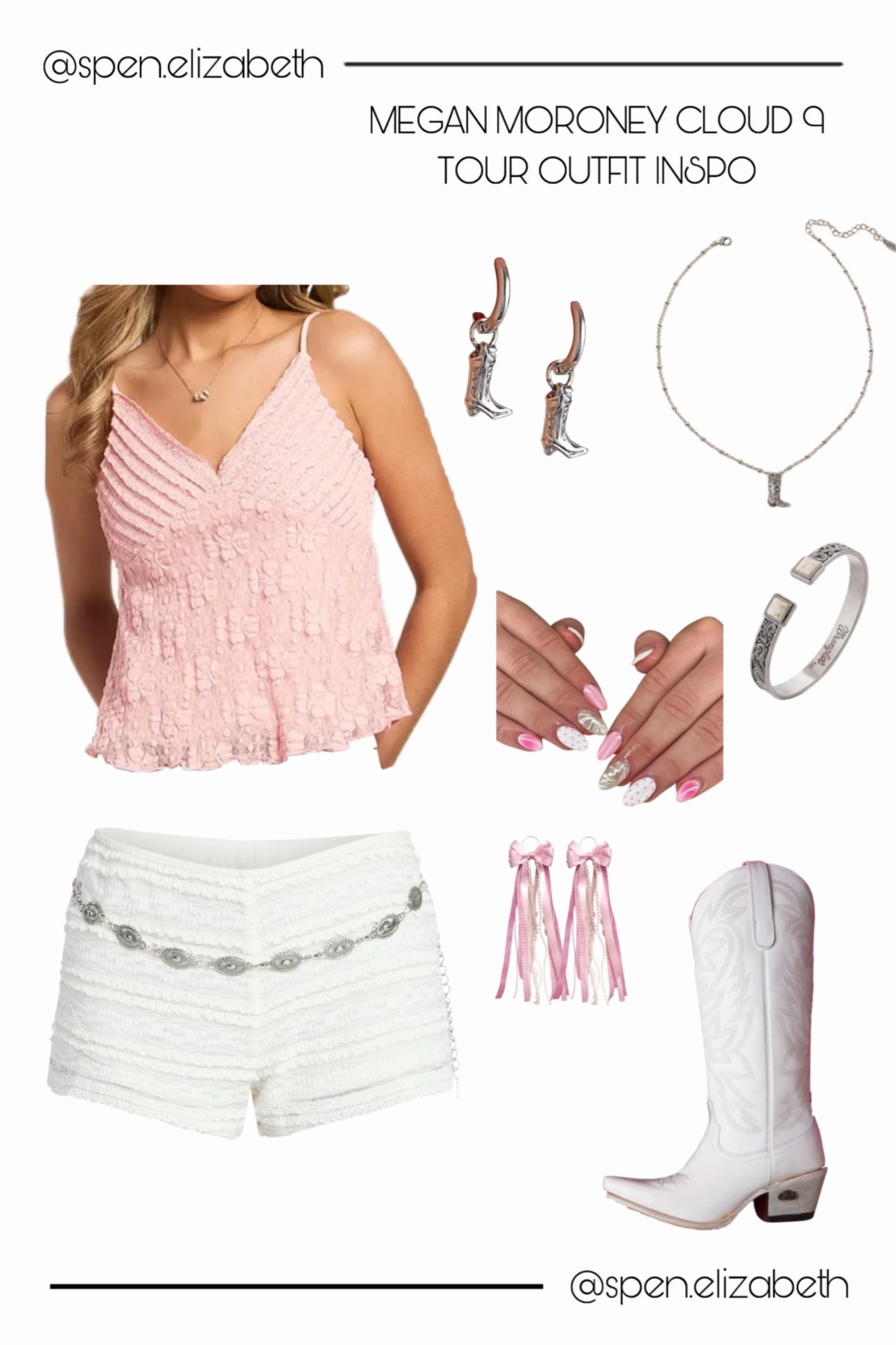 megan moroney cloud 9 tour concert outfit inspo!!