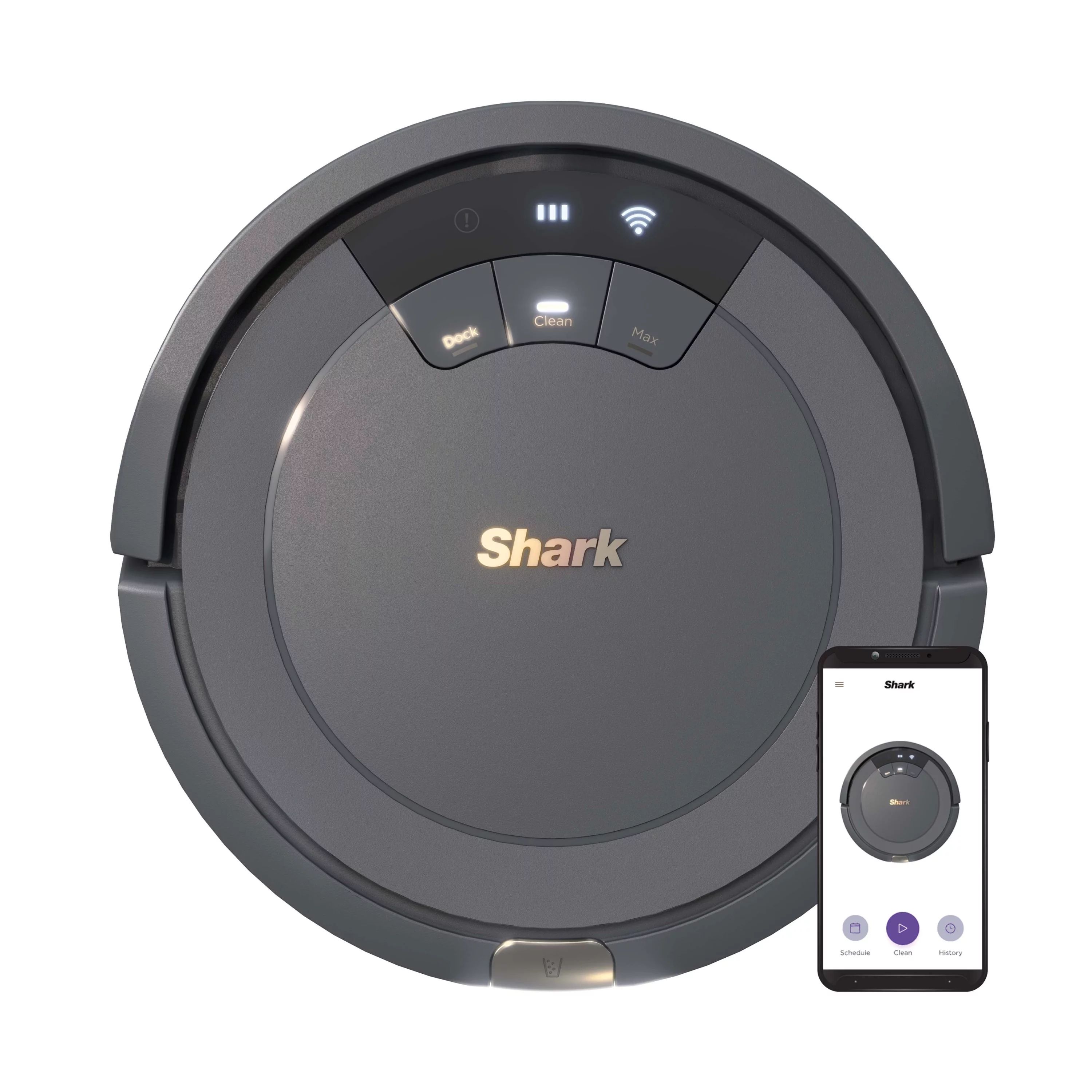 Shark ION Robot Vacuum, Wi-Fi Connected, Works with Google Assistant, Multi-Surface Cleaning, RV7... | Walmart (US)