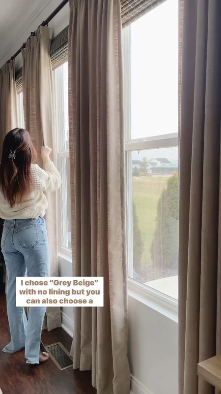 Affordable pinch pleat drapes from Amazon! We have the color Grey Beige, unlined. I am also linking the lined version below. They come in a variety of sizes to suit your space! We have the 52” W x 96” L . The windows in our living room are 34”  wide and 70” tall . If you have larger windows I would choose wider drapes to help balance the width of the window.

Twopages drapes, amazon curtains, pinch pleat curtains, amazon home decor

#LTKhome #LTKFind #LTKstyletip