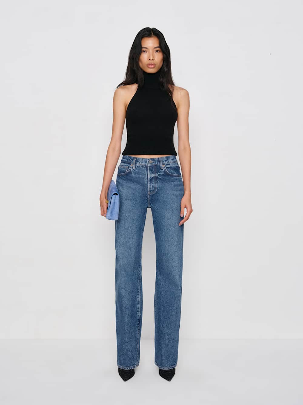 Val 90s Mid Rise Straight Jeans | Reformation (Global)