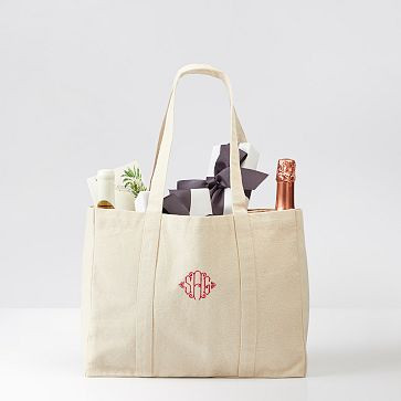 Personalized Simple Canvas Tote | Mark and Graham