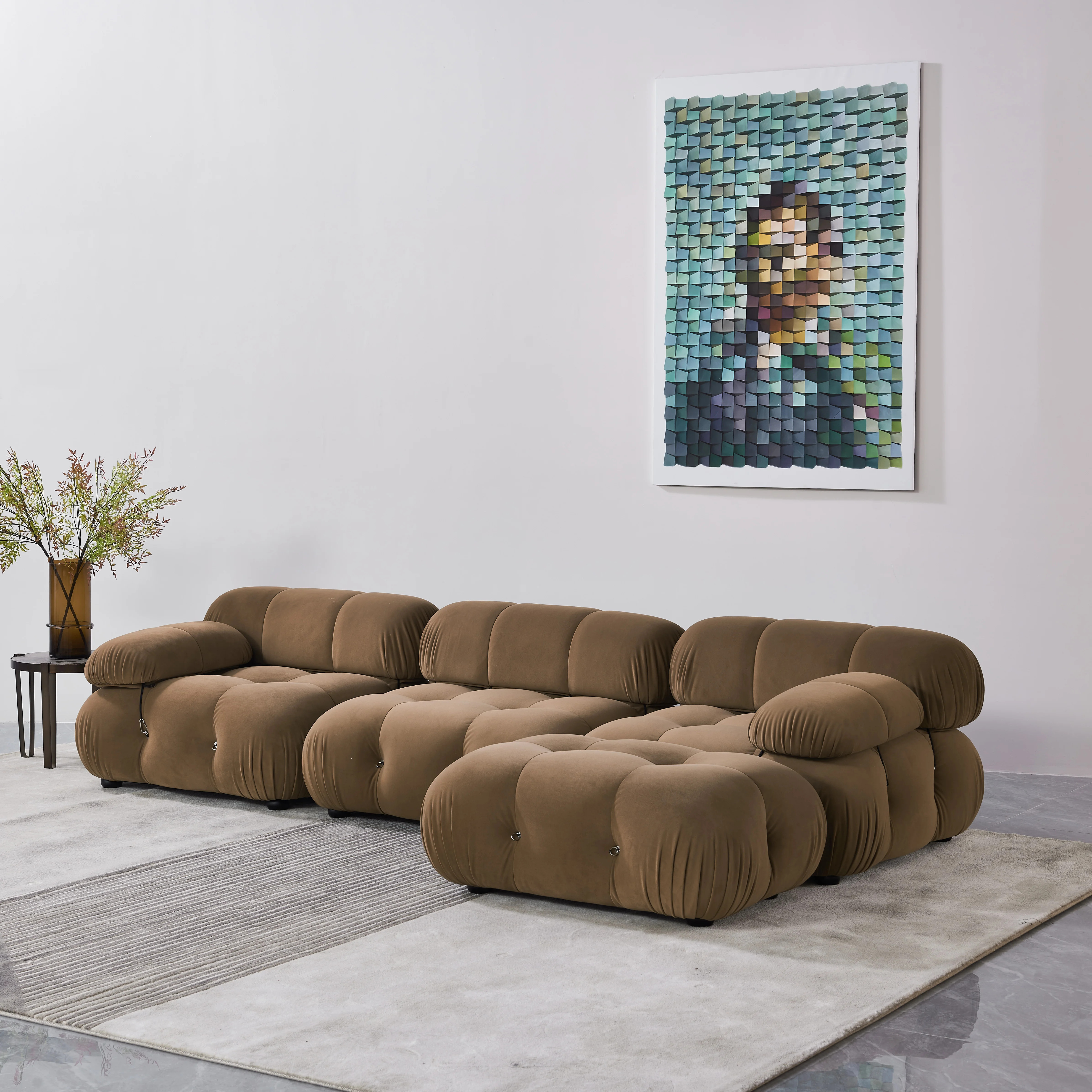 Daimion 4 - Piece Upholstered Sectional | Wayfair North America